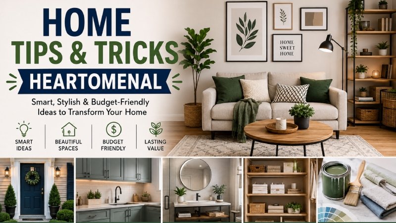 home tips and tricks heartomenal